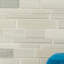 Carreau de mosaïque de plancher et de mur en porcelaine de 12 po x 15 po Altara