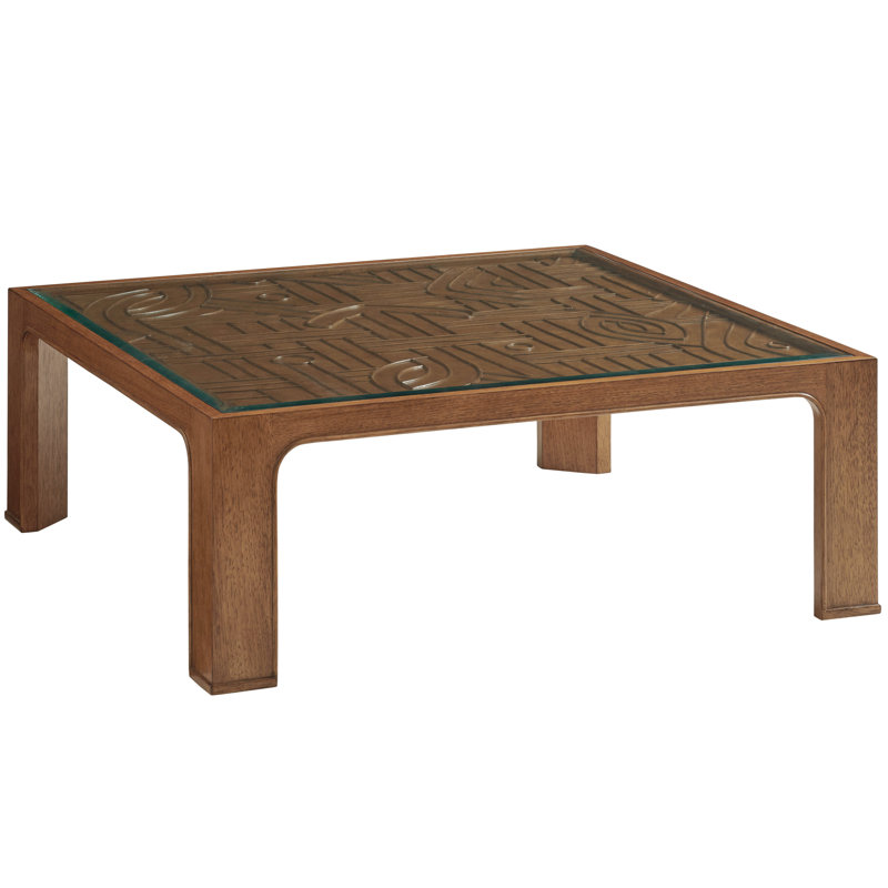 Palm Desert Redford Rattan Cocktail Table