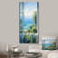 «Tropical Windows To The Beach I» - art mural de fenêtres côtières-448645798-391618875