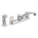 Chateau Double Handle Kitchen Faucet With Side Spray