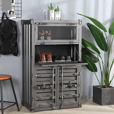 12 Pair Shoe Storage Cabinet