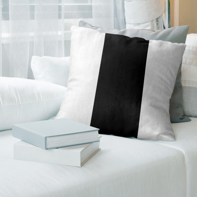 Striped Linen Throw Pillow