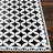 Bluejacket Vinyl Geometric Indoor Rug-1879277175