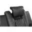 Fauteuil inclinable électrique en similicuir gris-1465139416