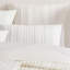 Blissful Bamboo Pearl/Silver Quilted Sham-1166385205