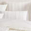 Blissful Bamboo Pearl/Silver Quilted Sham-1166385206