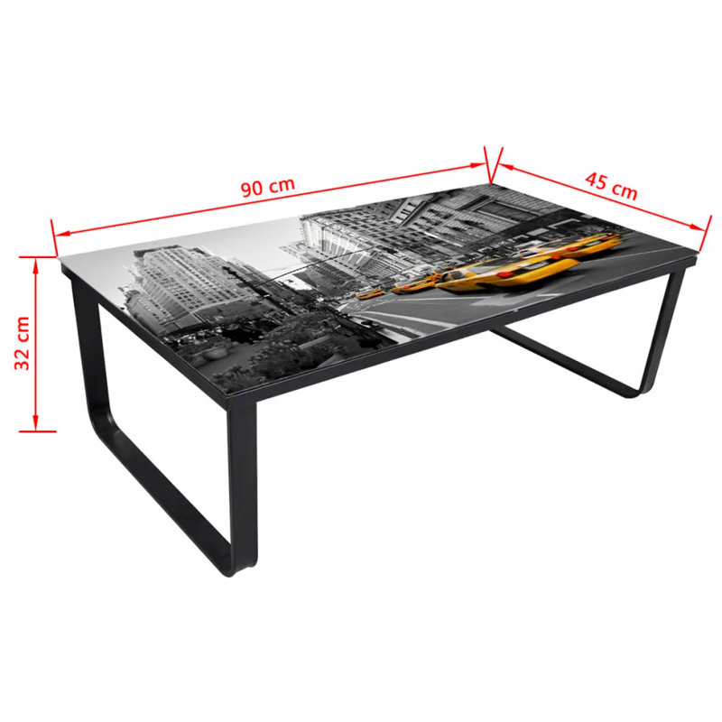 Wieze Coffee Table, Grey