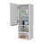 Milwaukee Medicine Cabinet, Two Shelves, Single Door Cabinet, Two Interior Shelves-627508639
