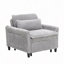 Fauteuil confortable pour petit appartement avec balcon et canapé-lit-1271085338