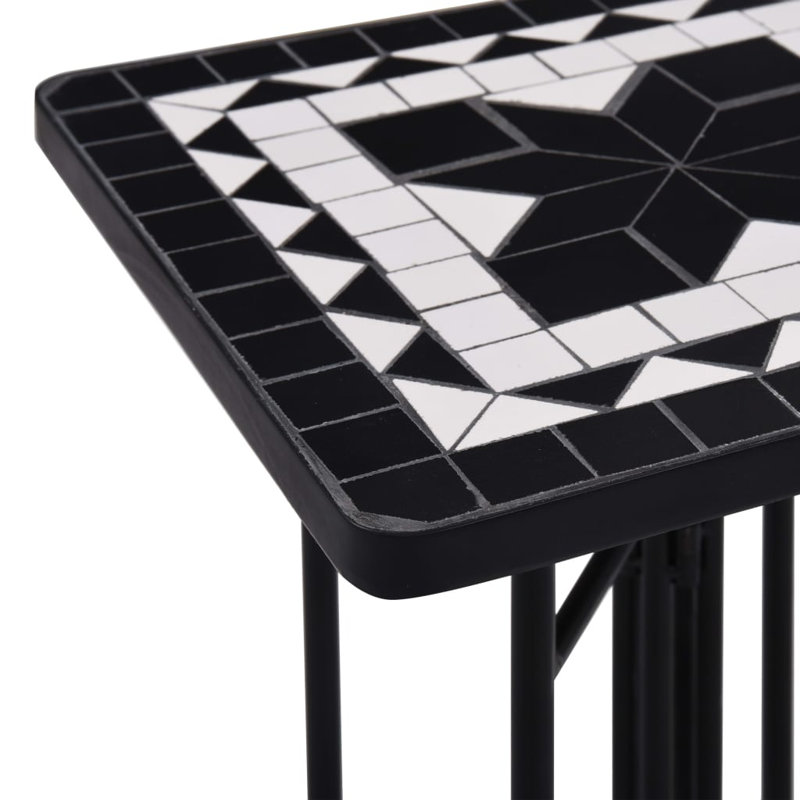Clubmoss Square 35Cm L Bistro Table, Black