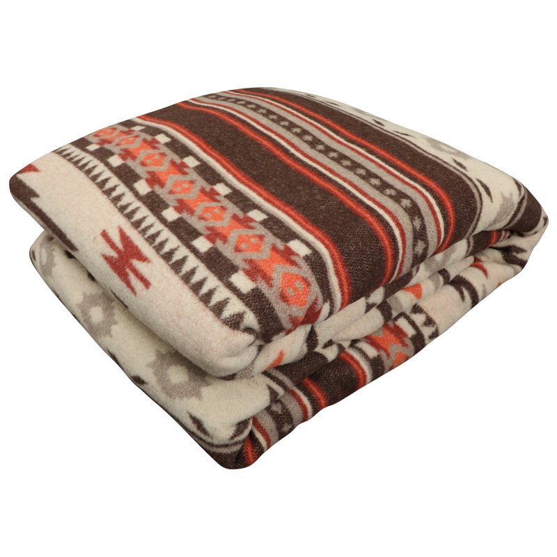 Wooded River Premier Alamosa - Throw - 60x72, Southwest Lodge Blanket for Cabin Sofa and Guest Bed