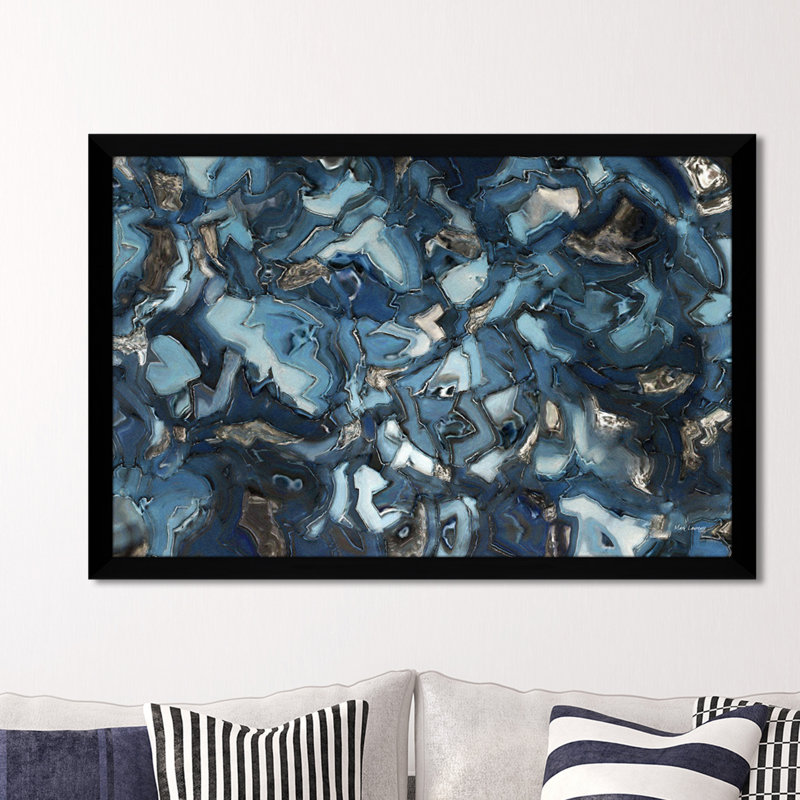 « saved from my », reproduction d’art, H 21,5 po x l 27,5 po x P 0,75 po, Cadre noir