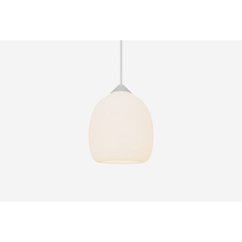 Gulp Pendant Light, Blossom, 12.5'' H x 6.97'' W x 6.97'' D, Black