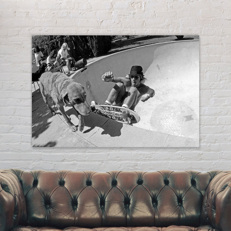 Dogtown And Z Boys Skateboarding - Wrapped Canvas Print, 31cm H x 41cm W x 4cm D
