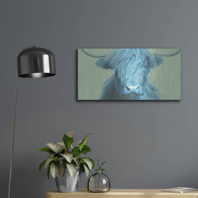 «Cow» par Mark Ashkenazi sur métal