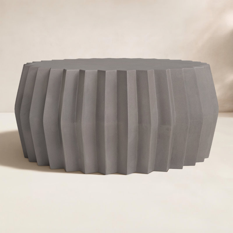 Gem Outdoor Coffee Table, Dark Gray
