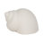 Coastal Shell Stoneware Figurine with Textured Design and Sculptural Detailing for Nautical and Beach-Themed Decorative Accents