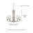 Hier 5 - Light Dimmable Drum Chandelier-788607960