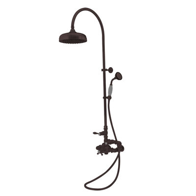 Exposed Thermostatic Shower System and Hand Shower (P1088) by Strom Living