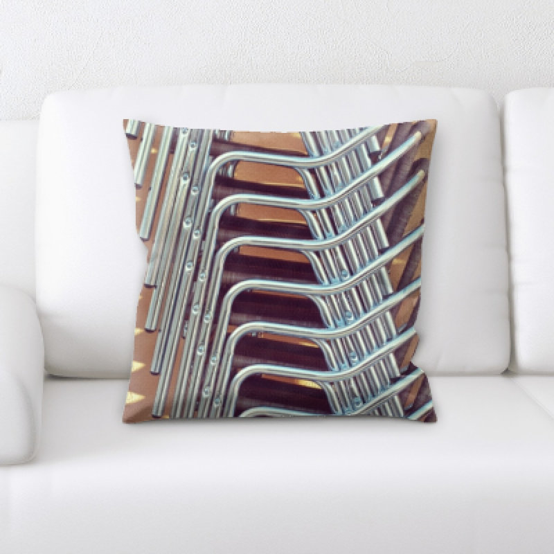 Microsuede Throw Pillow