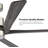 Krishona 54'' Ceiling Fan with LED Lights-702115150