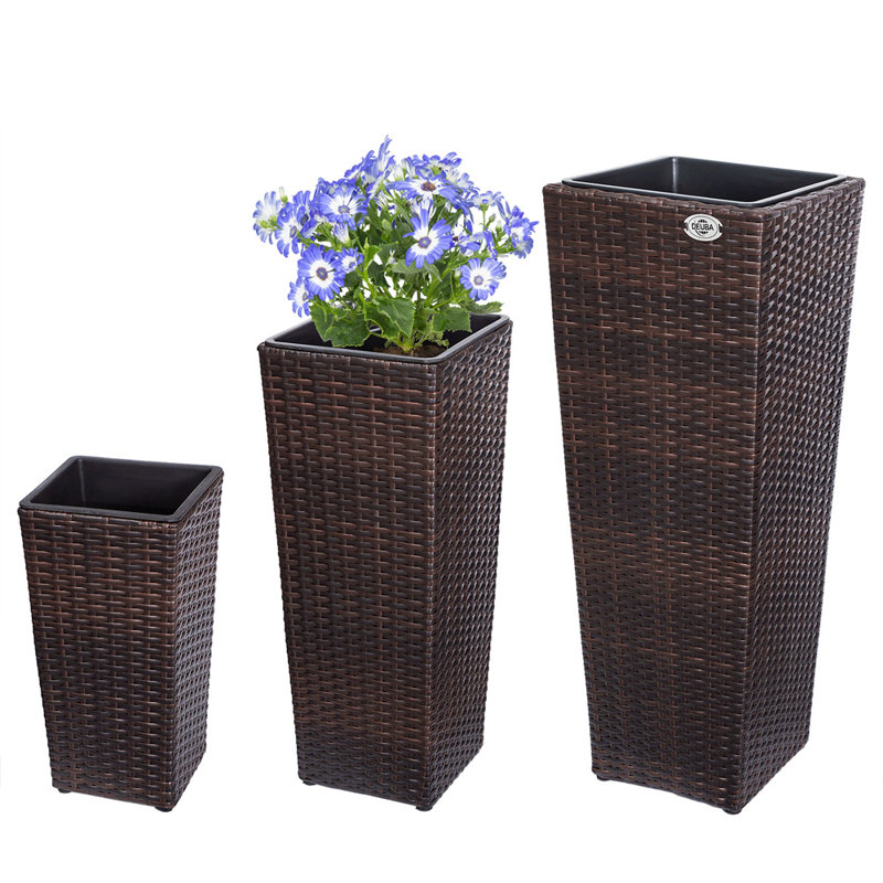 Christine Handmade Pot Planter, Brown