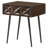 Gibson Coffee Brown 1-drawer Rectangular Side Table