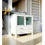 Meuble-lavabo de salle de bain 36 po X P 18,25 po D, dessus en céramique, ensemble de robinet et Miroir-1536476937