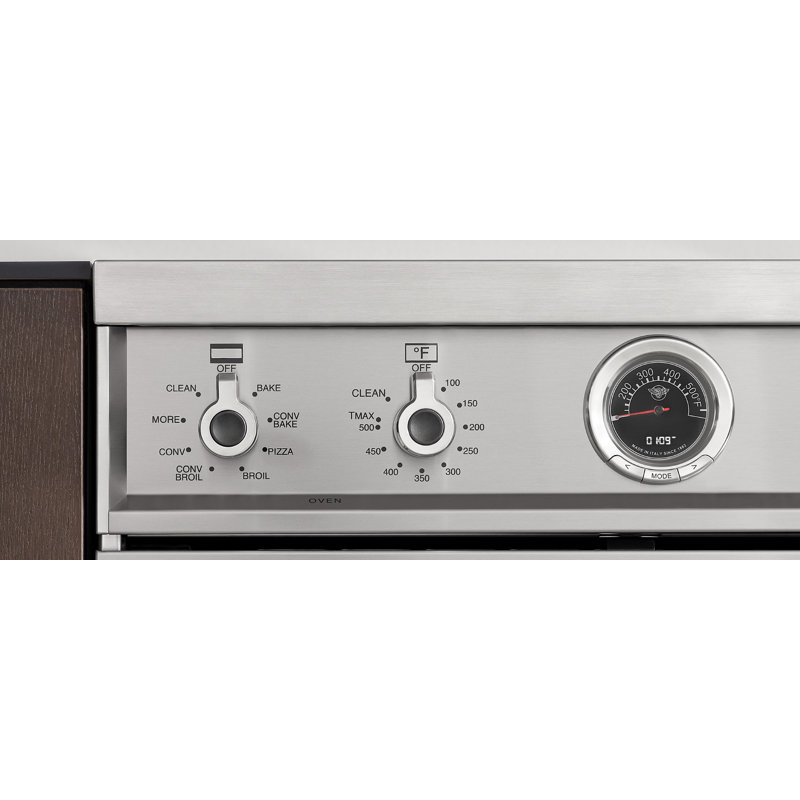 Professional Series Range 30" - 4 Brass Burners - Self-Clean Oven, Stainless Steel