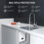CAMPLUX 1.8 GPM Tankless Electric Water Heater 6kW 240V, White
