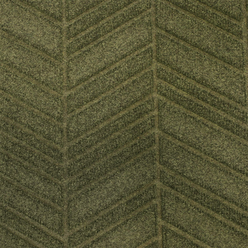 Paillasson intérieur antidérapant WaterHog®, L 21,5 po x L 35 po, Olive