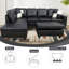 Canapé modulaire en cuir 2 pièces Bakos-92575966-92575969
