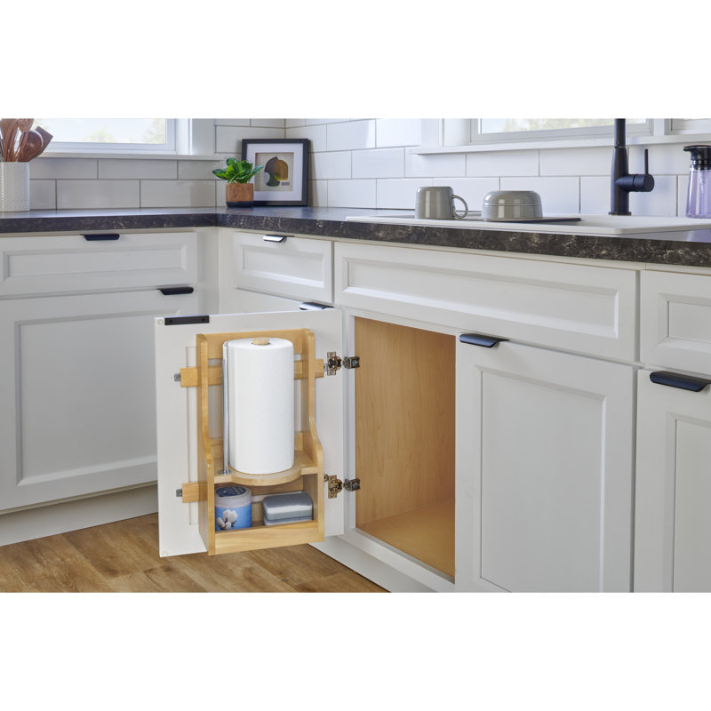 Organisateur de meuble-lavabo en bois