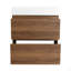 Meuble-lavabo de 30 po avec lavabo simple, meuble-lavabo sous-comptoir moderne avec double tiroir, meuble-lavabo autoportant, bois d'ingénierie-126271434