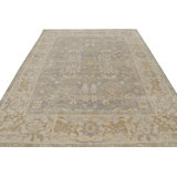 Oushak Hand Knotted Floral Area Rug
