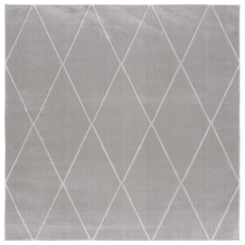 Iarla Performance Geometric Rug, Square 6'7"
