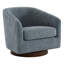 Fauteuil demi-tonneau pivotant Bennett (ensemble de 2)-1037113305