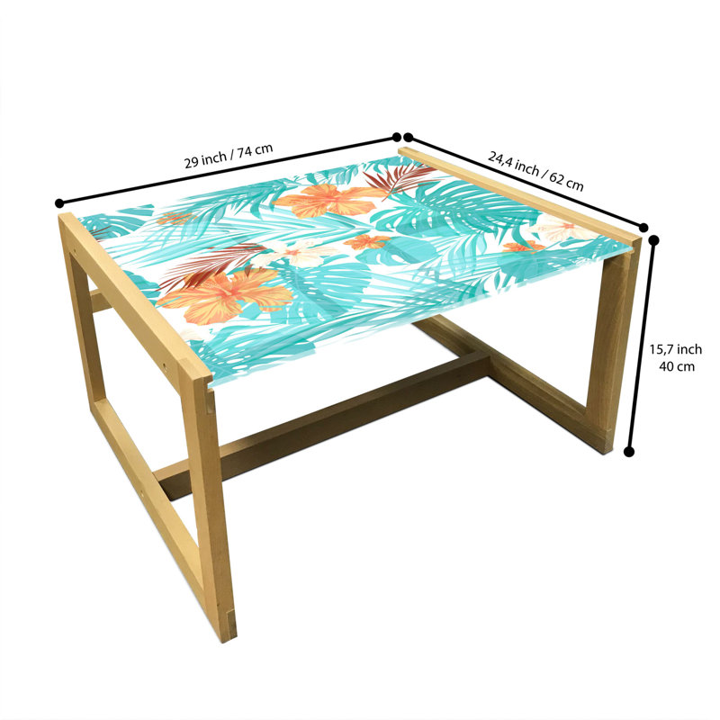 Jailene Sled Coffee Table, 62cm H x 74cm W x 40cm D