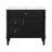 Amberlynn 36" Modern Bathroom Vanity with Ceramic Sink and Adjustable Shelf-123817747-123817751