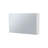 Modern Bathroom Cabinet In White, 2 Doors With Mirrors, 3 Shelves For Storage, Graceful Style White 2-Door Medicine Mirrors And Internal Cool Splendor-1147408739