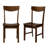Round Solid Wood Dining Table With 6 Solid Wood Dining Chairs
