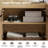 Modern Sideboard With Adjustable Shelves, 3 In 1 Storage Cabinet With Glass Doors, Coffee Bar Cabinet For Living Room, Kitchen-102315638