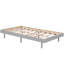 Lit simple moderne avec plateforme flottante