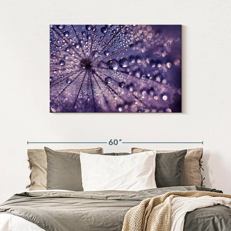Harnek Purple Reflections, 30" H x 45" W