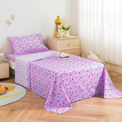 Ensemble de draps pour lit simple 3 pièces Viviland