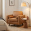 Fessler 34.7" Wide Genuine Leather Armchair