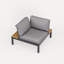 FSC1 Aspen 6 Seat Modular Set 1 Coffee table, 1x R BENCH 1 X L BENCH. I PC CORNER