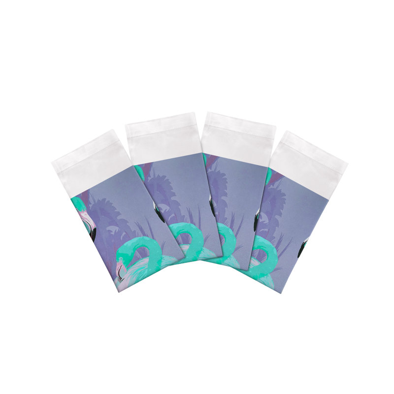 Palm Springs Cotton Sateen Dinner Napkins, Wisteria