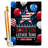 Double Sided 40'' H x 28'' W Polyester Flag Set