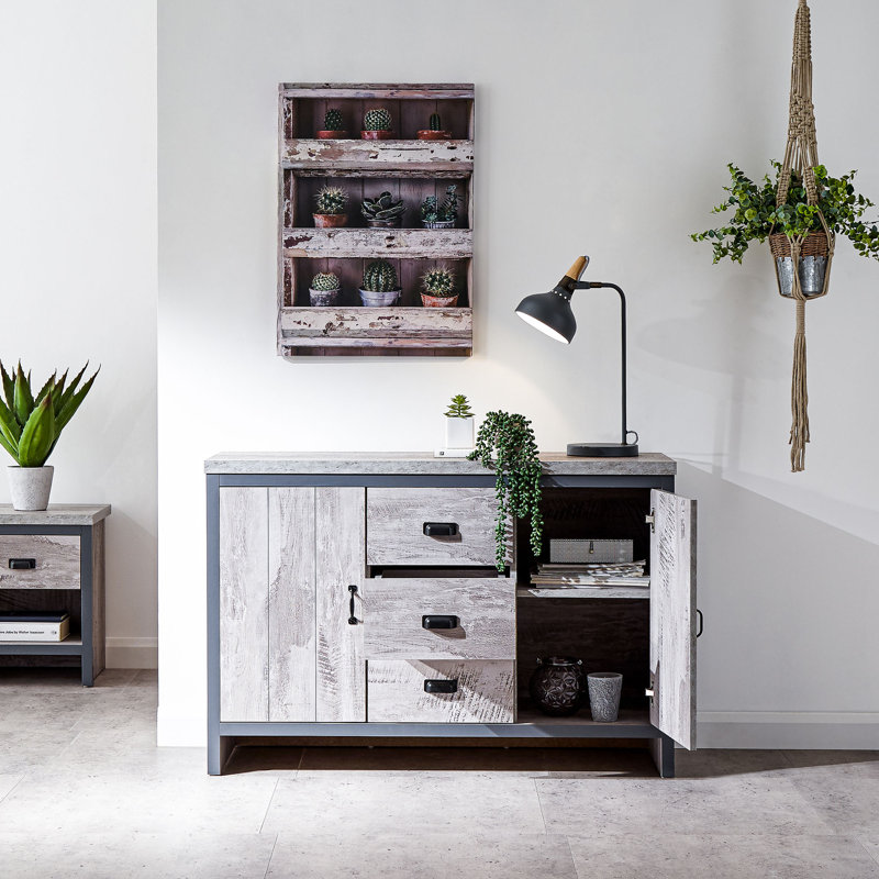Mission Creek 113cm Sideboard, Grey